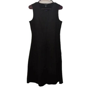 Kenneth Cole New York women's sculpting pinstripe black dress